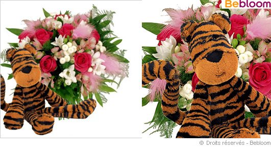 Offrir des fleurs naissance garcon